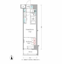 アーバネックス蔵前 402 間取り図