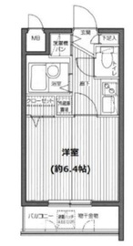 ガラ・ステージ麻布十番 5階 間取り図