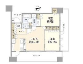 リストレジデンス新御徒町 5階 間取り図