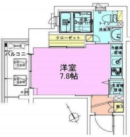 門前仲町レジデンス参番館 708 間取り図