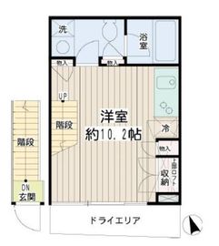 FLEG自由が丘EL 1階 間取り図