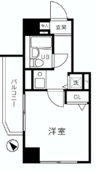 パークウェル麻布 4階 間取り図