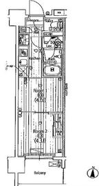 ガーラ・アヴェニュー木場 3階 間取り図