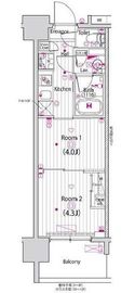 ガーラ・アヴェニュー木場 5階 間取り図