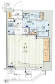 レオンコンフォート西新橋 603 間取り図