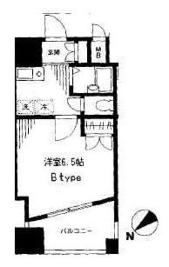 ラグジュアリーアパートメント中目黒 9階 間取り図