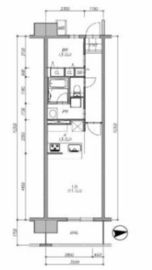 ロイヤルパークス西新井 1229 間取り図