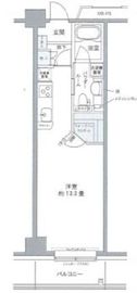 プライムアーバン月島 719 間取り図