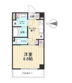 デュオステージ本郷 5階 間取り図