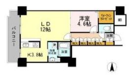 品川シーサイドビュータワー1 2913 間取り図