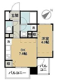 ライオンズ早稲田ミレス 9階 間取り図