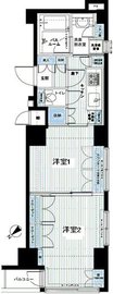 アヴァンティーク銀座1丁目 4階 間取り図