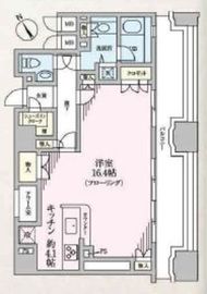 ルネ新宿御苑タワー 2004 間取り図