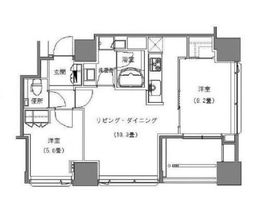 シティタワー池袋ウエストゲート 4階 間取り図