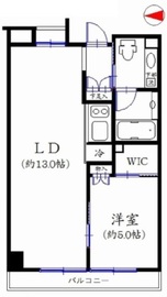 東日本橋デュープレックスポーション 12階 間取り図