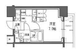 ザ・パークハウス小石川後楽園 6階 間取り図