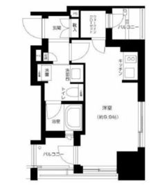 クラッシィハウス神田美土代町 9階 間取り図