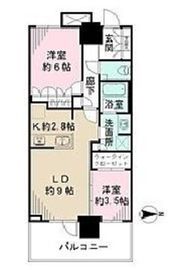 浅草タワー 9階 間取り図