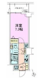 駒込レジデンス壱番館 1302 間取り図