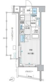 プラネソシエ大森山王 701 間取り図