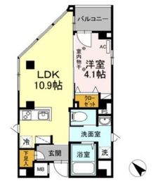 アーバンプライム日本橋 601 間取り図