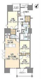 プレミスト日本橋浜町公園 4階 間取り図