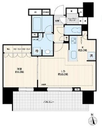 ブリリア秋葉原 7階 間取り図