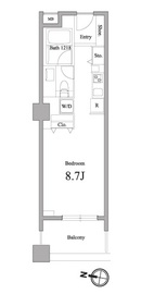 レグノ・セレーノ 1階 間取り図