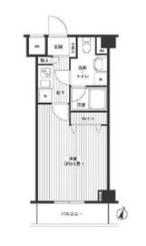 グランハイツ東中野 308 間取り図