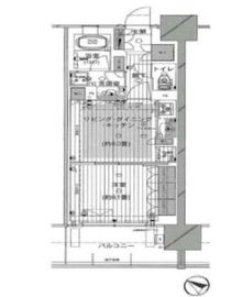 東京ミッドベイ勝どき 5階 間取り図