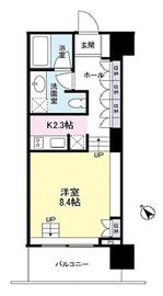 プリズムタワー 2階 間取り図