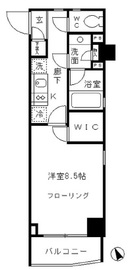 パークリュクス渋谷北参道mono 4階 間取り図