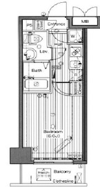 グランド・ガーラ南麻布 9階 間取り図