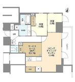 LaSante麹町 (ラサンテ麹町) 503 間取り図