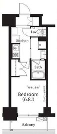 フレンシア文京関口 603 間取り図