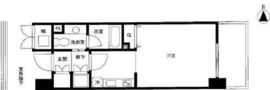 クリプトメリア目黒 305 間取り図