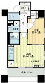 ローレルアイ千代田淡路町 7階 間取り図