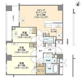 クレヴィア碑文谷一丁目 3階 間取り図