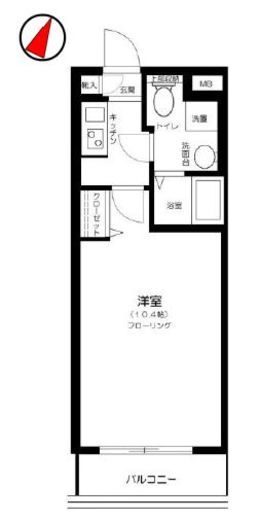 アーバイル日本橋小伝馬町 5階 間取り図