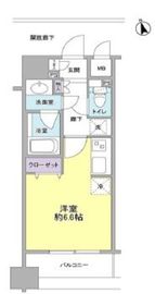 プラティーク三軒茶屋 2階 間取り図