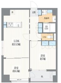 雷門江戸マンション 901 間取り図