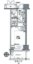 MFPRコート木場公園 1020 間取り図