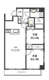 スパッジオ上野東 301 間取り図