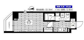 ステージファースト仲御徒町 3階 間取り図