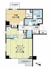 ブランズ大井仙台坂イーストヒル 2階 間取り図