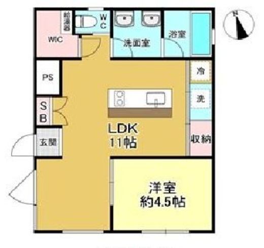 88.JINGUMAE 201 間取り図