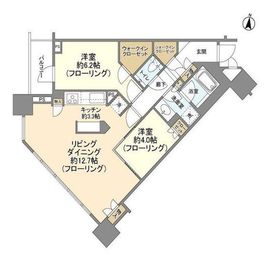 ブリリアタワーズ目黒 5階 間取り図