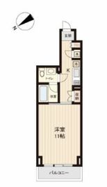 プラティーク清澄白河 507 間取り図