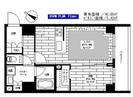 グランドコンシェルジュ日本橋水天宮 2階 間取り図