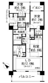 ファミールグラン代々木西原デクスターハウス 7階 間取り図
